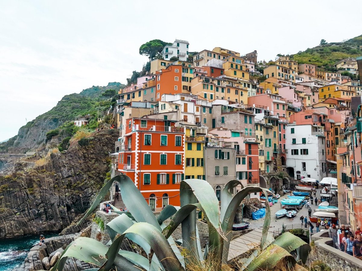 Colourful buildings in Cinque Terre, Italy