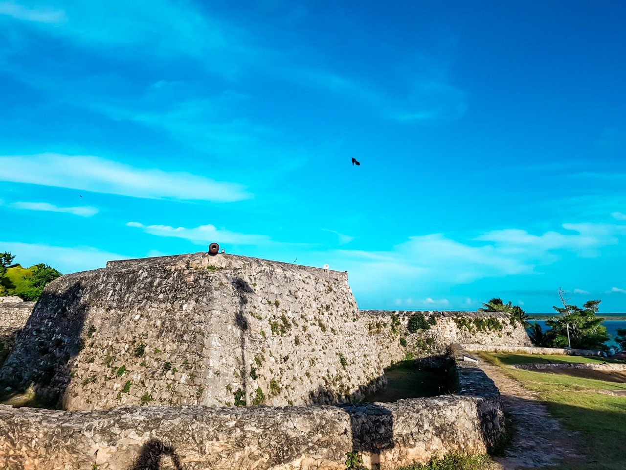 Fort in Bacalar Mexico